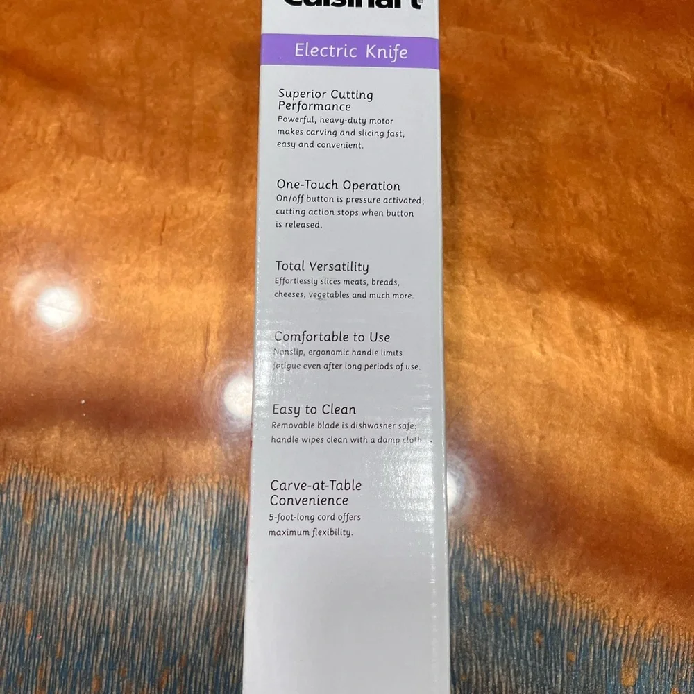 NWT Cuisinart Electric carving Knife new